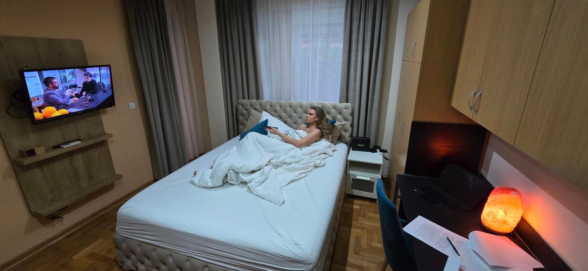 Design Apartment Business Lux 4 Star "Rio" Completely Business Lux Place In The City Center & Free Included Industry Optical Wifi & Netflix & Keyless Code Entry & Full Smart App & Kitchen & Washing Machine & Wide Terrace & Secure 2 Parking Place Ćuprija Buitenkant foto