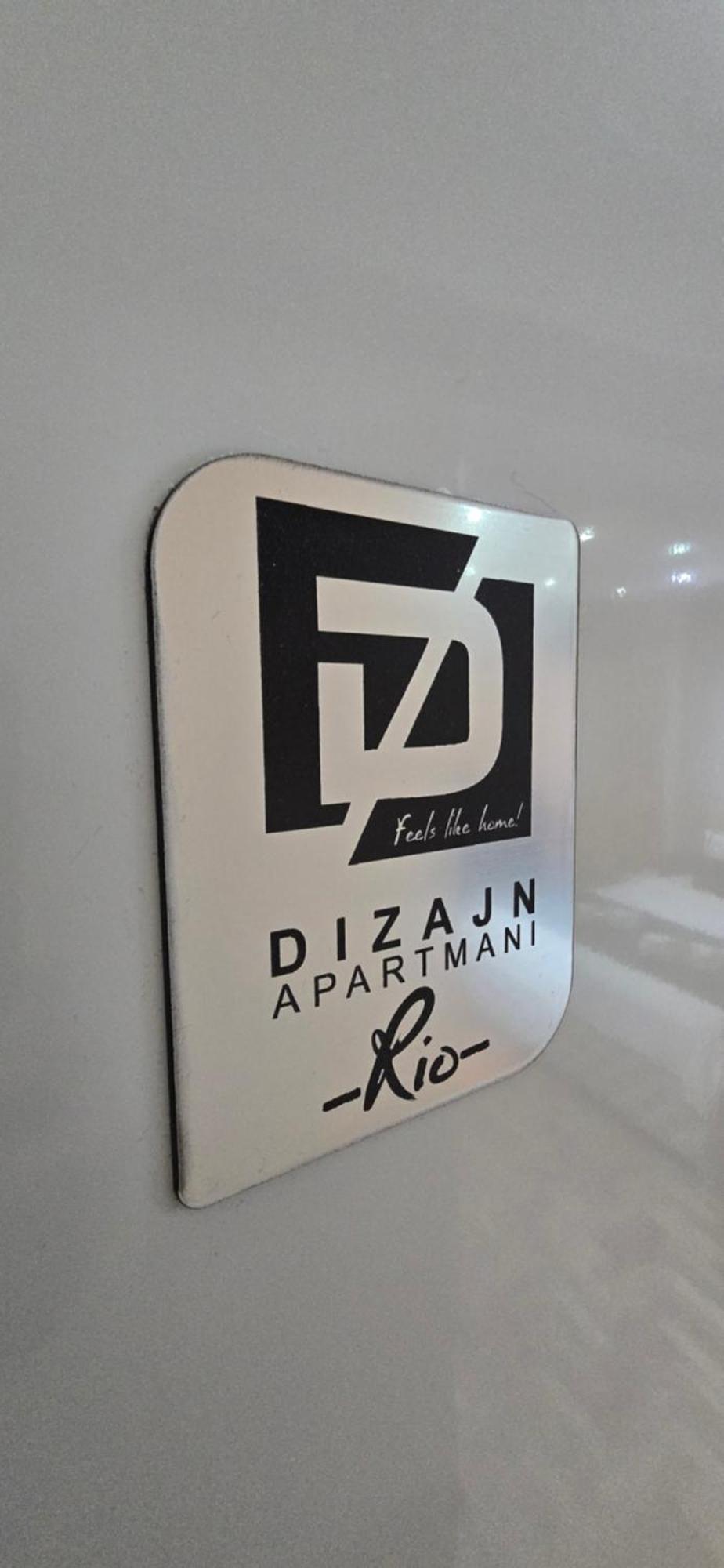 Design Apartment Business Lux 4 Star "Rio" Completely Business Lux Place In The City Center & Free Included Industry Optical Wifi & Netflix & Keyless Code Entry & Full Smart App & Kitchen & Washing Machine & Wide Terrace & Secure 2 Parking Place Ćuprija Buitenkant foto