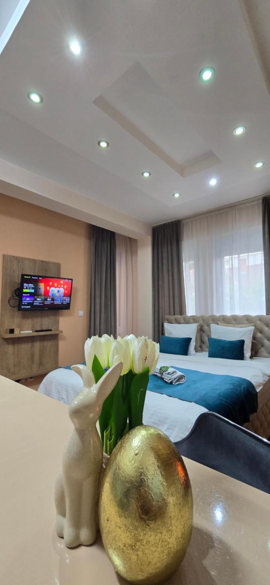 Design Apartment Business Lux 4 Star "Rio" Completely Business Lux Place In The City Center & Free Included Industry Optical Wifi & Netflix & Keyless Code Entry & Full Smart App & Kitchen & Washing Machine & Wide Terrace & Secure 2 Parking Place Ćuprija Buitenkant foto